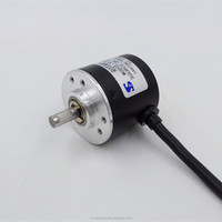 Encodeur rotatif incrémental à arbre optique solide Sanfeng PIB6C-1000-G5-24C avec fixation par bride de serrage
