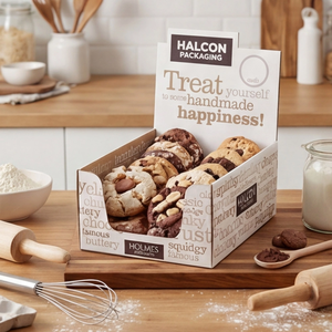Custom Printed Corrugated Paper Folding <b>Cake</b> <b>Box</b> With Handle Luxury Custom Printed Paper <b>Gift</b> Boxes For Retail - Product Image 2