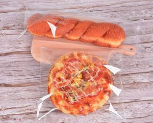 Bolsa de plástico OPP con impresión de logotipo personalizado para pan, bolsa autoadhesiva para galletas, baguette, tostadas, con sellado térmico para ensalada - Product Image 3