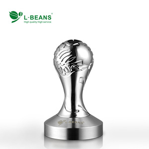 LBEANS แทมเปอร์สแตนเลสขนาด 58 มม. สำหรับเครื่องชงกาแฟเอสเพรสโซพร้อมเคลือบผิว - Product Image 4