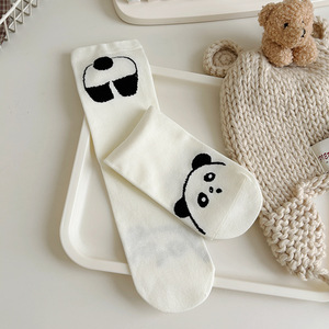 Meias de Animais <span class=keywords><strong>Kawaii</strong></span> para Mulheres, Meias de Panda e Guaxinim para Uso Diário - Product Image 1