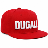 Gorra de Béisbol Snapback de 6 Paneles con Visera Plana, Logotipo Bordado en 3D Personalizado, Algodón, Ajustable, Unisex, Estilo Urbano, Venta al Por Mayor de Fábrica