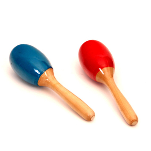 Jouet Musical <span class=keywords><strong>personnalisé</strong></span> maracas jouet en <span class=keywords><strong>bois</strong></span> bébé <span class=keywords><strong>hochet</strong></span> pour les enfants - Product Image 1