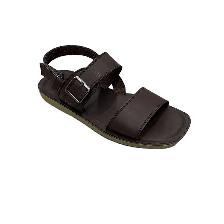 Men Outdoor Sandals Summer open Toe PU Leather classic beach shoes