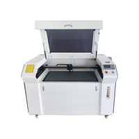 Approbation CE nouveau pétrolier Co2 Laser automatique gravure laser verre trempé protecteur d'écran machine de découpe 80w Offre Spéciale