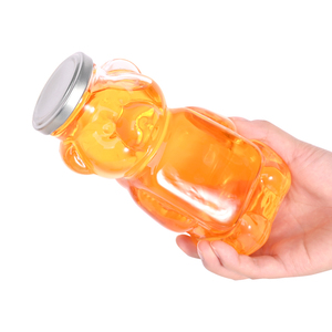 Fantastico Barattolo di Vetro Trasparente da 500ml per Miele con Coperchio in Metallo, Stile Infantile - Product Image 4