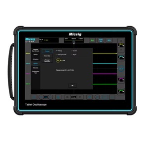Oscilloscope de voiture Micsig, 2 canaux, 200mhz, 1GSa/S, écran LCD intégré de 10.1 pouces, TO2002, 1 pièce, nouveau - Product Image 4