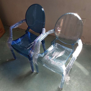 เก้าอี้รับประทานอาหารพลาสติกขนาดเล็กสำหรับเด็กอนุบาลสีสันสดใสเก้าอี้ผีทำจากเรซินอะคริลิคดีไซน์ทันสมัย - Product Image 6