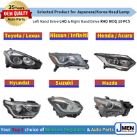Jmen pour PEUGEOT 106 107 108 208 2008 Phare Phare Led Head Light Lampe voiture Taiwan Auto Body Parts