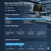 Terminal de paiement de facturation complète en ligne tout-en-un LongFly Machine de caisse enregistreuse Windows POS TPV EPOS
