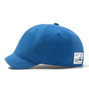 Gorra de Béisbol 9ZANVLO Negra de Algodón, 6 Paneles, Ajustable, Unisex, Estilo Casual, Color Sólido, Acabado Lavado, Logotipo en la Parte Trasera - Product Image 2
