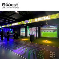 Gooest-simulador de fútbol de marca AR, juego deportivo interactivo para deportes