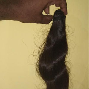 Cheveux tissés naturels remy, tissage de haute qualité, 100% cheveux humains, non traités, provenant de l'inde Cheveux sans perte, tissage de cheveux emmêlés et emmêlés, origine indienne - Product Image 1