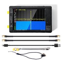 Analizador de RF ZEENKO ZS-407 100kHz-7.3GHz con Antena de Banda Ancha ZA-048 400MHz-8GHz para Medición de Filtros