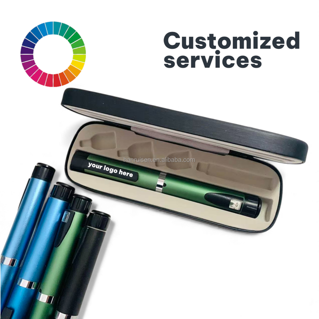 ODM Metal V1 Reusable Injection Pen 3ml Insulin Pen with Pen case for Customized Branded Packaging Services