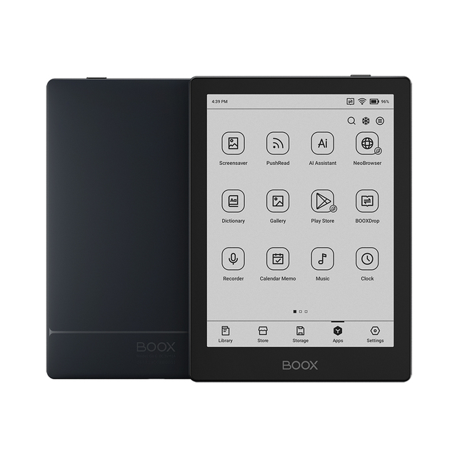 BOOX GO6 E-book Lightweight 146g Equipped With Front Light c NEW!