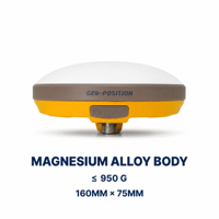 Récepteur GNSS RTK toutes conditions météorologiques GEO-POSITION G7 X7 avec batterie de 22h pour la topographie forestière