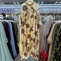 Robe Kaftan de Luxe Perlée à la Main de Haute Qualité, Vente Directe Usine, pour Femmes Musulmanes, Aïd, Mariage, Cérémonie, Abaya, Dubaï, Robe Longue Modeste