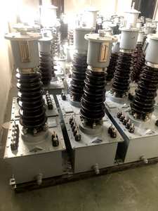 Transformador de Corriente Toroidal Monofásico Dika de 110KV 126KV de Alta Tensión para Exteriores, Modelo LB6, Corriente Nominal de 40A - Product Image 3