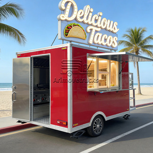Remolque de Comida Comercial Mediano, Carrito Móvil para Hot Dogs, Papas Fritas, Fideos, Pasta, Camión de Comida <span class=keywords><strong>en</strong></span> <span class=keywords><strong>Venta</strong></span> <span class=keywords><strong>en</strong></span> España y Filipinas - Product Image 4