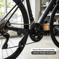 Support de dérailleur de vélo en carbone, personnalisation OEM disponible, échantillon gratuit, support de dérailleur arrière pour cadre de vélo