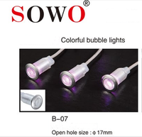 Lampe à changement de couleur de lumière LED d'aromathérapie en cuivre pour spa de massage de salle de douche