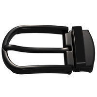 Accessoires de ceinture de haute qualité, boucle de ceinture en alliage de zinc métallique poli, tendance, pour ceinture en cuir pour hommes