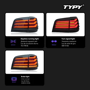 ไฟท้าย LED แบบดัดแปลงสำหรับ Lexus LX570 ปี 2007-2015 พร้อมไฟ DRL แบบไดนามิกและไฟเลี้ยวแบบไหลตามลำดับ - Product Image 3