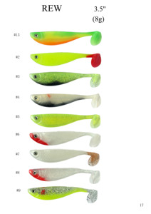 WZ REW <span class=keywords><strong>esche</strong></span> artificiali in plastica morbida pesca alla carpa esca morbida in silicone esca per <span class=keywords><strong>spigola</strong></span> - Product Image 6