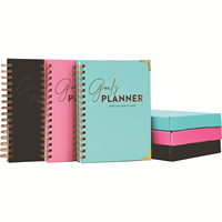 Ensemble de carnets à spirales reliés en couverture rigide, carnet de planification personnalisé, impression de carnet à spirales, journal relié à spirales avec boîte cadeau pour promotion et cadeau