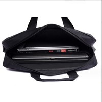 Nouvelle sacoche pour ordinateur portable en tissu grande capacité pour hommes d'affaires, avec bandoulière ergonomique pour réduire la charge