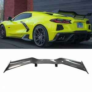 Aileron arrière en fibre de carbone de style Z06 au <span class=keywords><strong>prix</strong></span> d'usine pour Chevrolet <span class=keywords><strong>Corvette</strong></span> C8 - Product Image 1