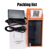 Terminal de Caisse Intelligent 4G Net+ SCAN NFC à Prix Usine, Dispositif POS Mobile Portable avec Imprimante et Logiciel Android PDA à Vendre