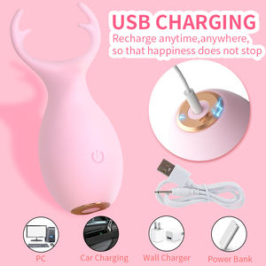 Lilo Fabriek Groothandel Mini Draagbare Usb Oplaadbare Vibrator 10 Frequentie Volwassen Speelgoed Vrouwelijke Masturbator Dier Ontwerp - Product Image 4