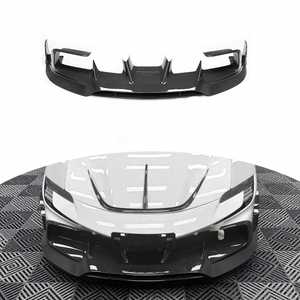 Diffuseur avant en fibre de carbone sèche de style MSY, pièce automobile la plus vendue pour Ferrari SF90 - Product Image 1