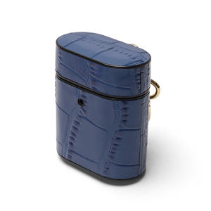 Étui en cuir pour <span class=keywords><strong>Apple</strong></span> Airpods 1/2/3 protecteur pour Airpods <span class=keywords><strong>Pro</strong></span> sac d'écouteurs sans fil pour Airpods étui d'écouteurs solide - Product Image 2