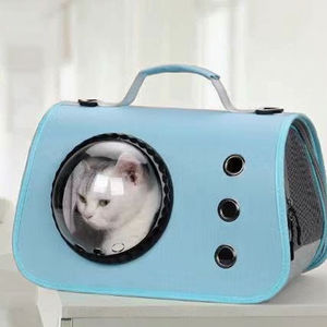 Mochila de transporte de mascotas de gran capacidad, cápsula espacial transpirable con ventana de burbuja transparente para gatos, perros pequeños, aventuras al aire libre - Product Image 1