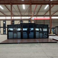Maison bon marché, luxe moderne, maison modulaire en panneaux sandwich en acier de 20 pieds et 40 pieds, maison préfabriquée, hôtel modulaire préfabriqué
