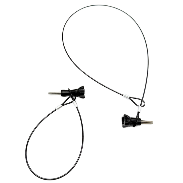 For GoPro Anti-Drop & Anti-Lost Steel Wire Rope Safety Strap for DJI Action Sports Camera Riding Accessory with Buckle