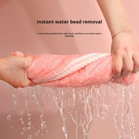 Eco-Friendly Quick-Dry Head Wrap Hair Drying Cap Turban Microfiber Dry Hair Towel