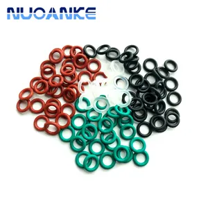 Rubber Gasket Seal Ring NUOANKE China Factory AS568 Standard Rubber O Ring Seals NBR FKM Silicone O-Ring Flat Gasket ORing Rubber Seal Ring
