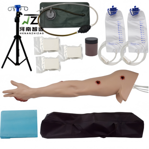 แบบจำลองแขนสำหรับฝึกหัดการรักษาบาด<span class=keywords><strong>แผล</strong></span>หลายจุด แบบจำลองการฝึกหัดการห้ามเลือดและการดูแลผู้บาดเจ็บ ชุดแบบจำลองบาด<span class=keywords><strong>แผล</strong></span>สำหรับฝึกห้ามเลือดและการทำ<span class=keywords><strong>แผล</strong></span> - Product Image 1