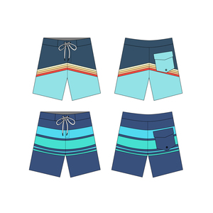 Custom Board Shorts Polyester Quick Dry Swim Shorts <b>Men</b> Beach Surf Shorts OEM ODM Supplier - Product Image 6