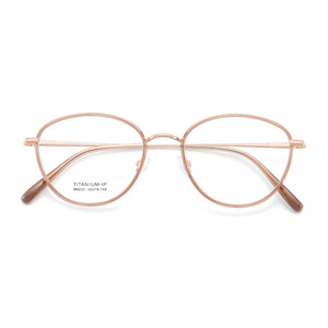 Monture de lunettes Ruths Cat Eye M6233 en titane IP, monture ovale complète, légère, unisexe, origine Danyang - Product Image 2