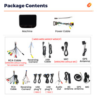 Lecteur multimédia de voiture Android MEKEDE MS 360 avec caméra 4G LTE Bt AM pour Changan CS55 2017-2018, autoradio double DIN