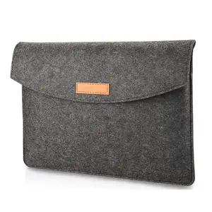 High Quality 13/14/15 Inch Wool Felt Laptop Sleeve Bag Protective Case For Mac book 13.3 inch