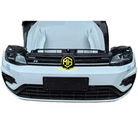 Piezas exteriores para automóviles compatibles con Volkswagen Golf 7.5: panel de guardabarros, capó, parachoques delantero y trasero, piezas originales de fábrica desmontadas.