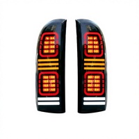 Feux arrière dynamiques LED modifiés en plastique ABS 12V pour Nissan Patrol Y61 2005-2022