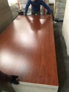 แผ่นไม้อัดเมลามีนลายไม้สีขาวขนาด 15 มม. 18 มม. สำหรับทำเฟอร์นิเจอร์ - Product Image 6