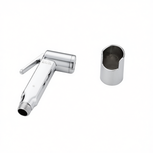 Válvula de ducha cromada con soporte de 25 cm de longitud para uso en el baño - Product Image 3